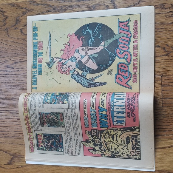 Vintage 70s Red Sonja She Devil With A Sword Vol. 1 No. 5 Marvel Comics Group - Picture 12 of 16